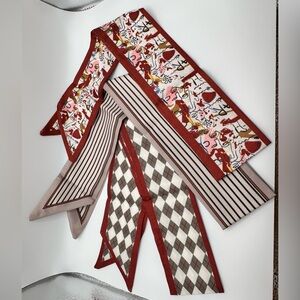 Colorful Set of 3 TWILLY Scarves, NWOT